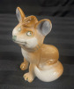 Zsolnay Pecs Fox Figurine