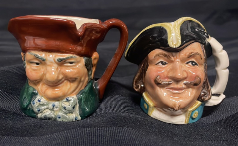 Royal Doulton ‘Old Charley’ and ‘Captain Henry Morgan’