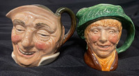 Royal Doulton Arriet and Farmer John Character Jugs