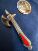 Antique Scottish Silver Sword Bar Pin - 5