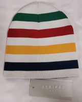 Hudson Bay Company STRIPES Toque , One Size . New with Tags