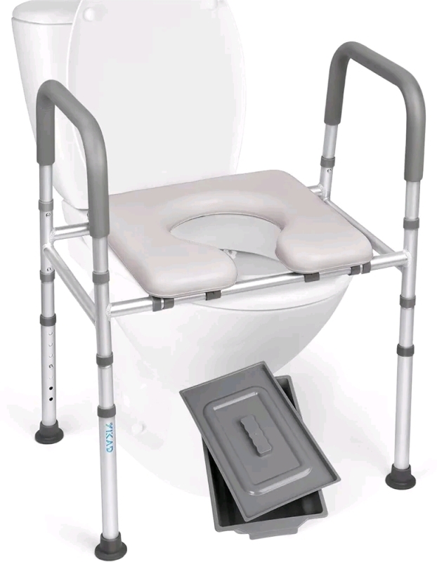 New Yikad Raised Toilet Set Commode