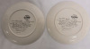 " Annie & Grace " & " Daddy Warbucks " Annie the Musical Play Collector Plates - 4