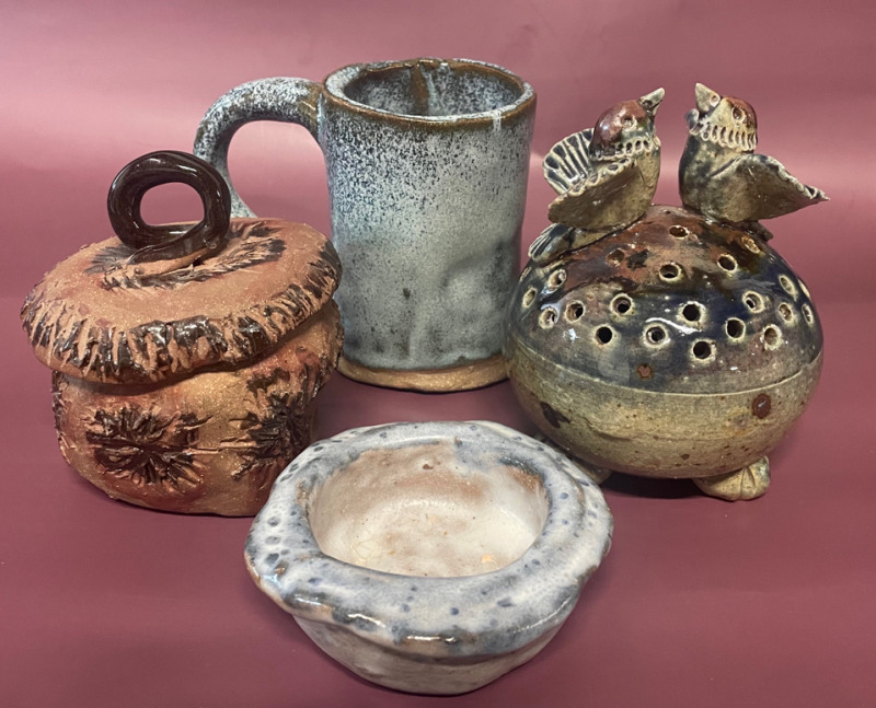 Studio Art Pottery Lot