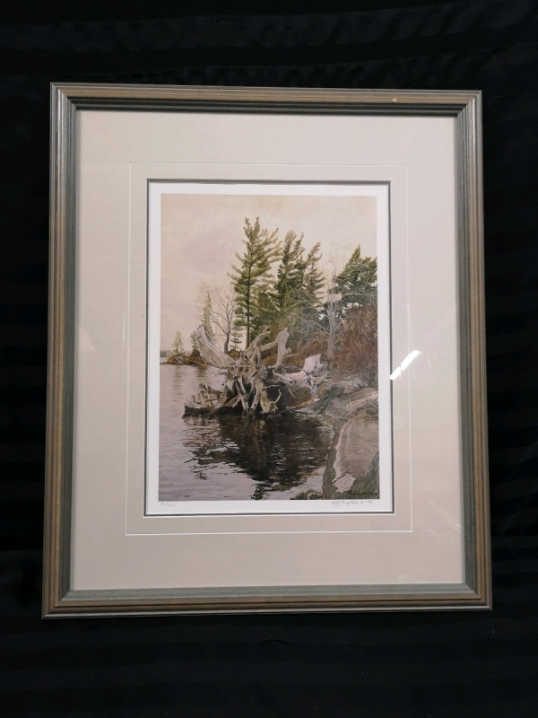 Vintage Framed Print by Don Livingstone - Numbered