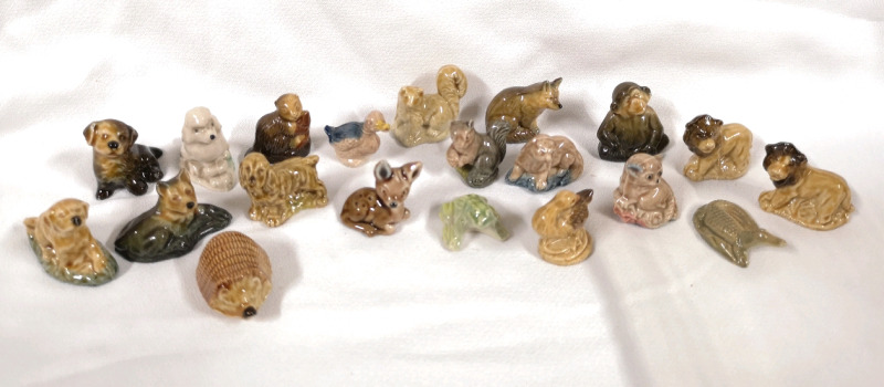 20 Vintage Tea WADE Figures - Animals