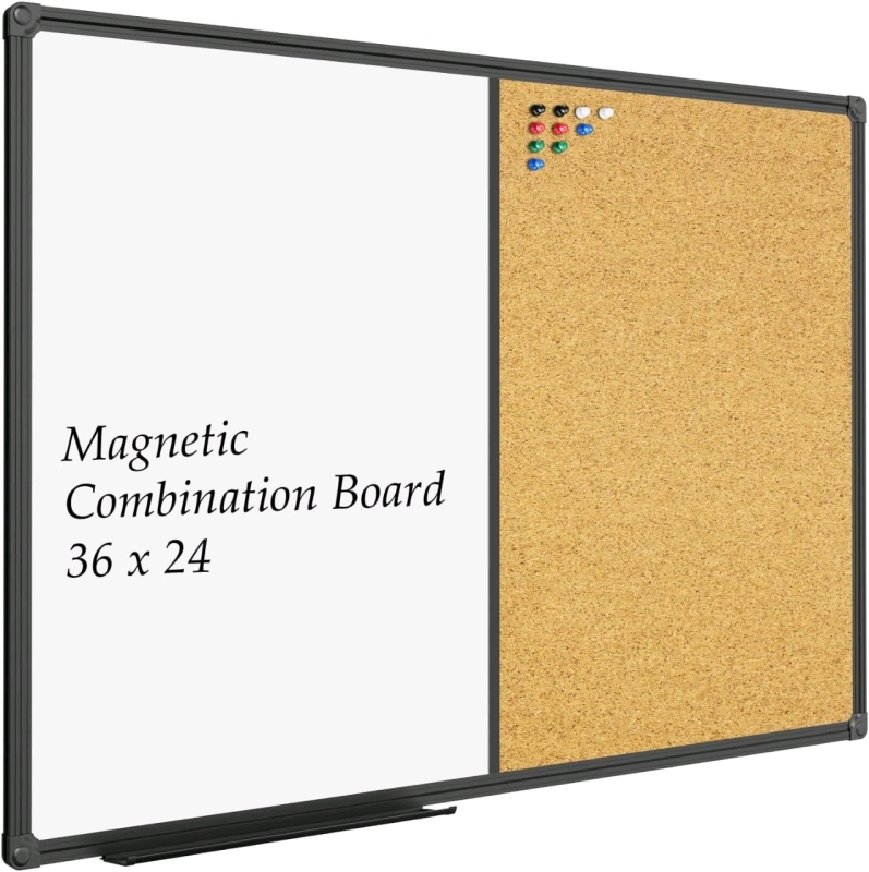 New JIL Office Combination Board - 36"&times;24"