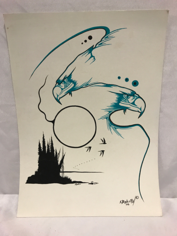 Original Native Artwork by Sam Bighetty