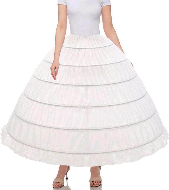 7 Hoop Petticoat Underskirt for Wedding Dress