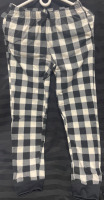 NEW with tags Old Navy Flannel Pajama Pants for girls Black and white Plaid