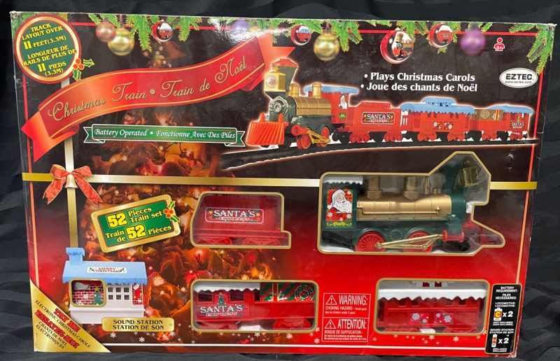 Christmas Train 52 piece set