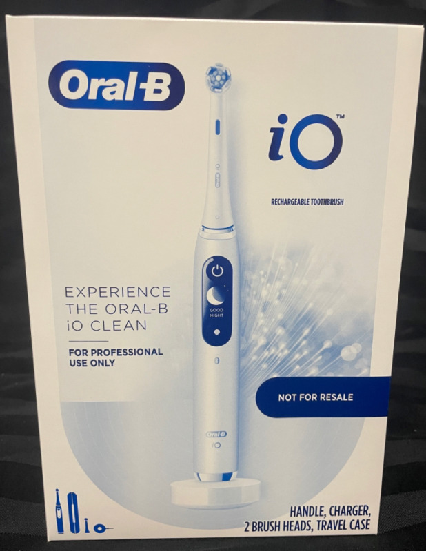 NEW Oral B iO rechargeable toothbrush