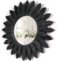 Honiway Black Wall Decor Mirror