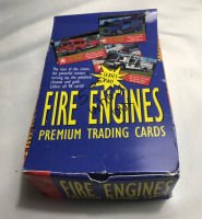 1993 Fire Engines Wax Pack Trading Cards