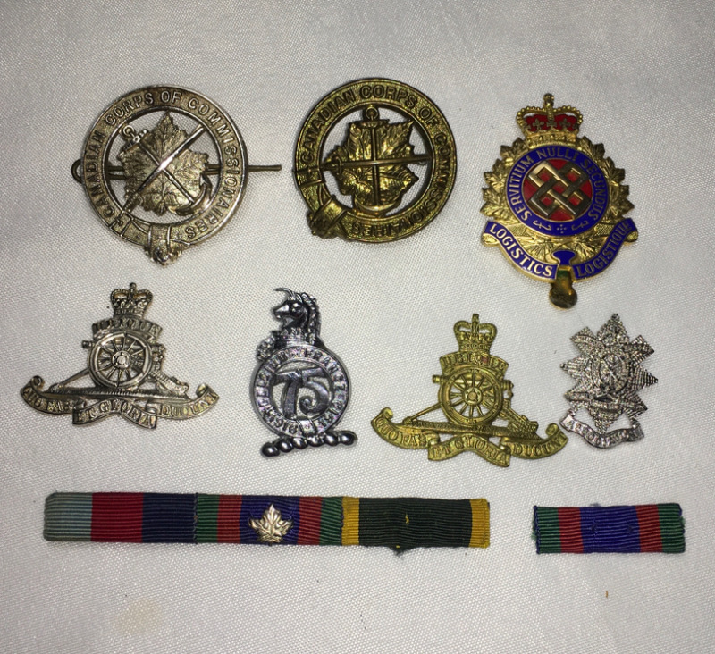 Assorted Canadian Military Badges