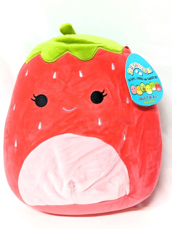 New 12" SQUISHMALLOW Scarlet the Strawberry