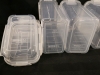 6 New Airtight Food Storage Containers - 2