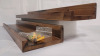 Duraline 23.5" Floating Shelves w/Wall Hardware , Set of 2 . New - 2