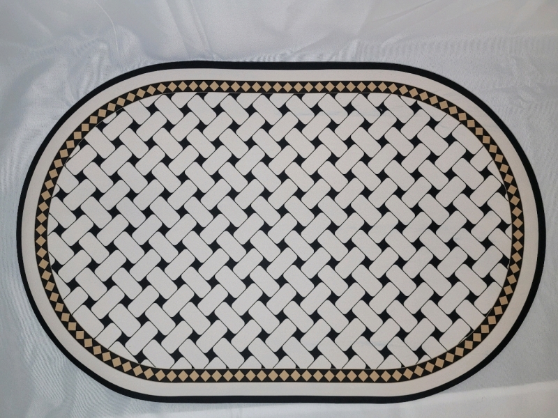 Absorbent Non-Slip Floor Mat for Bathroom , Fast Drying , Soft . 27"×17.5"