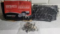 Positive Plus PPF-D1324 Semi-Metallic Front Brake Pad Set with Hardware Kit - New