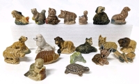 20 Vintage Wade England Whimsies Animal Figurines