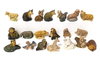20 Vintage Wade England Whimsies Animal Figurines