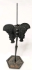 19th Century Chinese Iron Butterfly Brothel Candlestick Lamp - 7