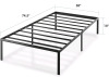 Metal Platform Twin Bed Frame in Box , measures 74"×38"14" - new - 2