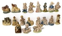 19 Vintage Wade England Whimsies Nursery Rhymes Figurines