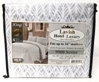 New Lavish Hotel Luxury KING SIZE 4-piece Bedding Set 9900 Series