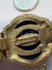 Chunky Navy Blush Pink D&rsquo;ORLAN Signed Bracelet 4431 - 3