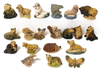 20 Vintage Wade England Whimsies Animal Figurines