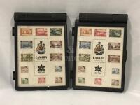 2 Canadian Centennisl Stamp Cases