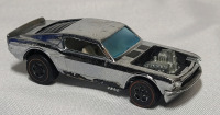 Vintage 1969 Hotwheels REDLINE Mustang Boss Hoss Chrome Diecast