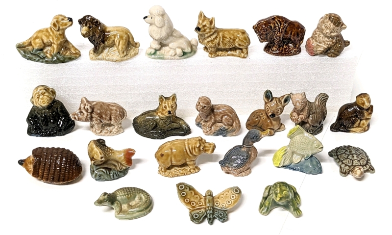 22 Vintage Wade England Whimsies Animal Figurines