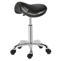 New Kaleurrier Ergonomic Rolling Saddle Stool