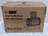 New Vivohome Brass Plated Small Raffle Drum with 200 Tickets - 6