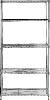 5-Tier Wire Metal Baking Rack 21" x 11" x 1.25" per Shelf