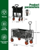 LOGARD Collapsible Folding Wagon - 2