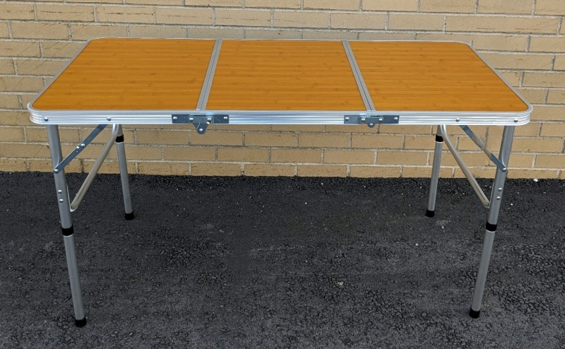 Low Folding Table with carrying Bag 47" Long x 23.75" Wide x 25.5" Tall