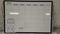 New Month Calendar White Board - 36"×24"