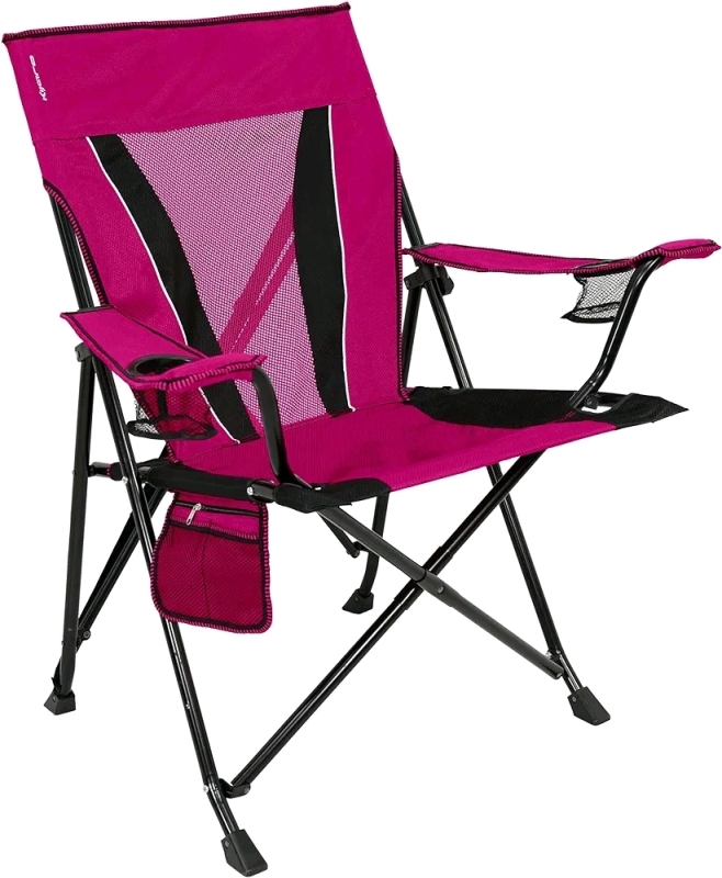 Kijaro XXL Dual Lock Chair with Travel Bag , Pink . New