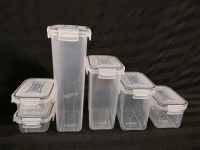 6 New Airtight Food Storage Containers