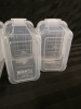 6 New Airtight Food Storage Containers - 3