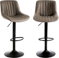 2 New Youhauchair Bar Stools Swivel Counter Height