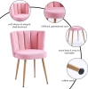 New ATSNOW Pink Sherpa Side Chair