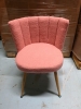 New ATSNOW Pink Sherpa Side Chair - 3