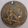 World Coin & Currency Lot plus 1789-1797 George Washington Commemorative Death Token - 2