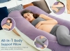 QUEEN ROSE Pregnancy Pillow, U-Shaped Full Body Pillow - 3