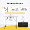 New Vivohome Portable Manicure Nail Table on Castors - 3